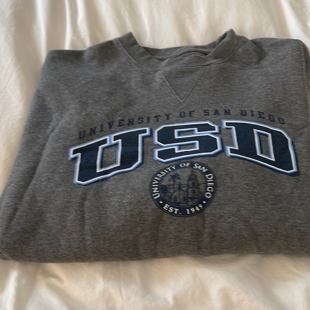 University of San Diego Gray sweatshirt